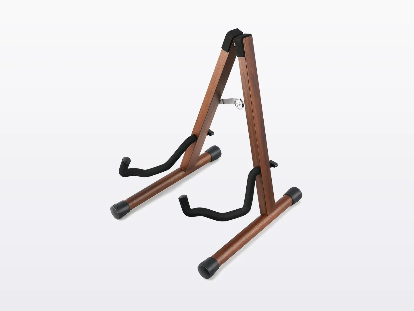 Donner DS-3 acacia A-frame stand, open