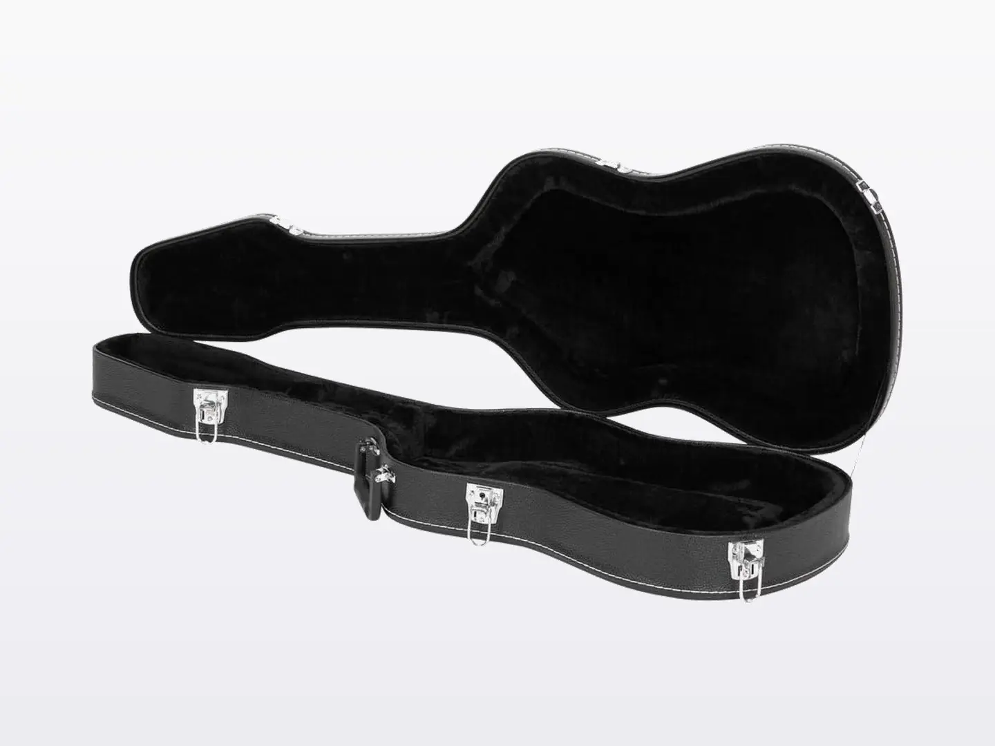 Closed Glarry hard shell guitar case